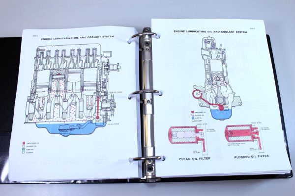 Case 350B Crawler Dozer Loader Service Manual Parts Catalog Repair Shop Book - Image 7