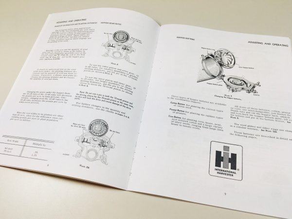 International 187 Planter Unit Operators Owners Manual Settings Rates Charts - Image 3