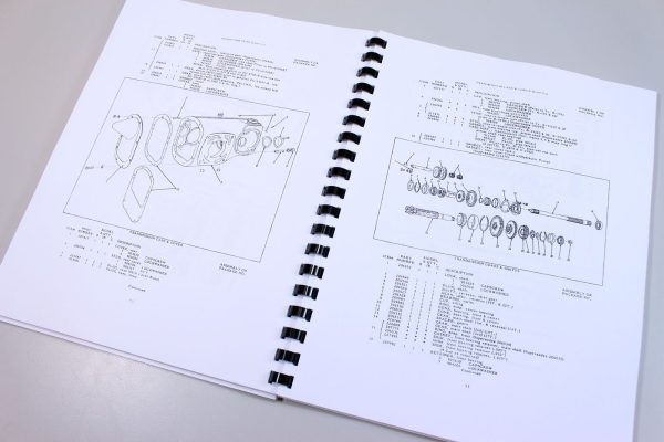 Allis Chalmers Model B Ib C Tractors Parts Manual Catalog Exploded Views Numbers - Image 6