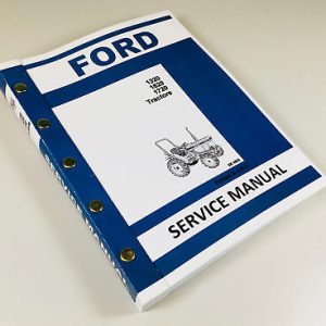 Ford New Holland 1320 1520 1720 Tractor Service Manual Technical Repair Shop
