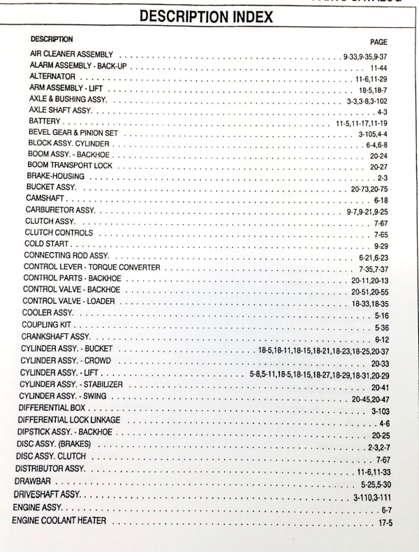 Ford 340A 540A Tractor 745 Loader 765 Backhoe Service Parts Operator Manual Set - Image 5