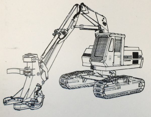 Case Drott 40 Blc Feller Buncher Service Manual Repair Shop Technical Workshop - Image 4