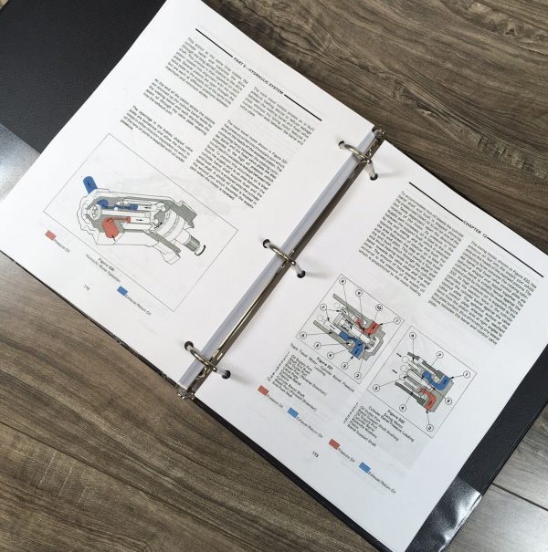 Ford H-48 Excavator Service Manual Repair Shop Technical Book Workshop Track Hoe - Image 11