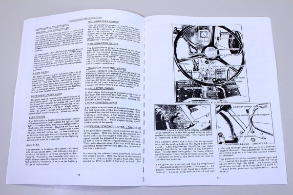 Allis Chalmers D10 D12 Tractor Owners Operators Manual Maintenance Book Catalog - Image 5