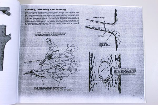 Homelite 350 350Hg 350Sl Automatic Chain Saw Owners Operators Manual Maintenance - Image 7