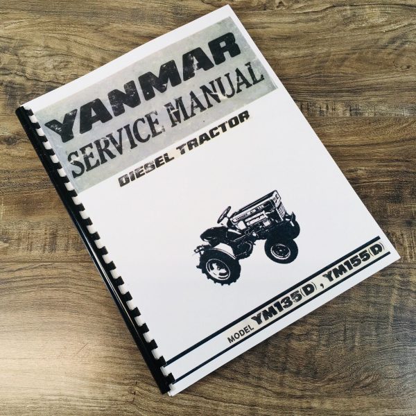 Yanmar YM135 YM1335D YM155 YM155D Tractor Service Manual Repair Shop Technical