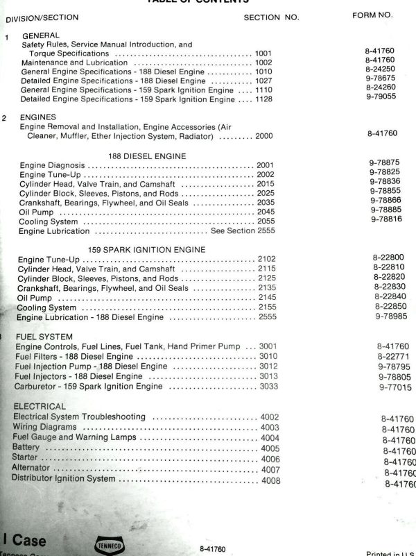 Case 1845B Uniloader Skidsteer Service Repair Technical Shop Manual Uni Loader - Image 2