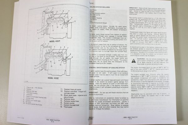 Allis Chalmers 6060 6080 Tractor Service Operator Manuals Technical Shop Repair - Image 3