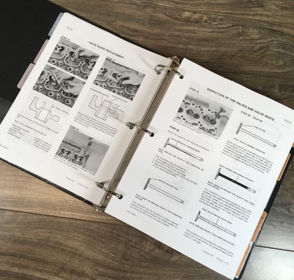 Case 1085B 1086B Excavator Cruz Air Service Technical Manual Repair Shop Binder - Image 4