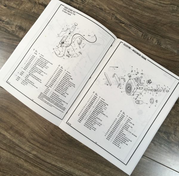 Ditch Witch 350Sx Tractor Trencher Plow Parts Manual Catalog Assembly Book - Image 4