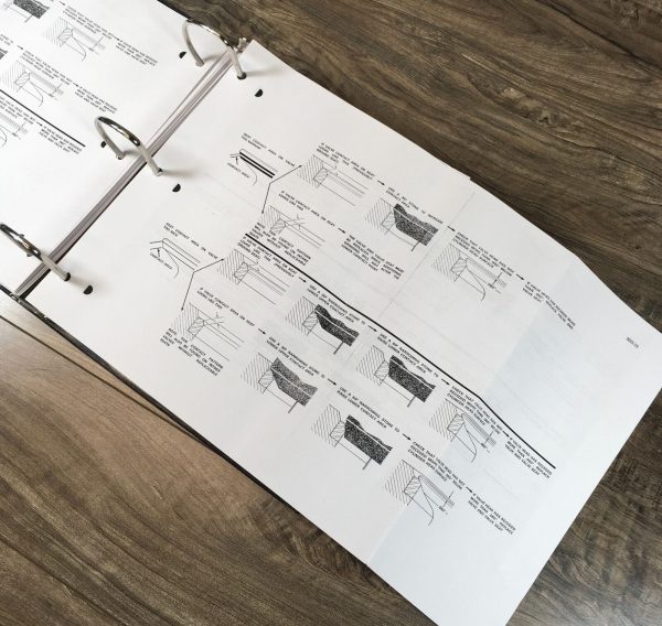 Case W26B Wheel Loader Service Manual Parts Catalog Operators Owners Repair Set - Image 5