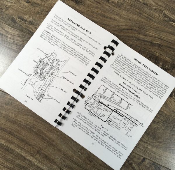 Case 870 Tractor Service Manual Parts Catalog Operators Owners Set SN 8736001-Up - Image 11