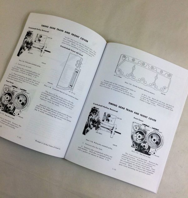 International 2400A Gas Tractor Service Parts Operators Manual Engine Chassis - Image 9