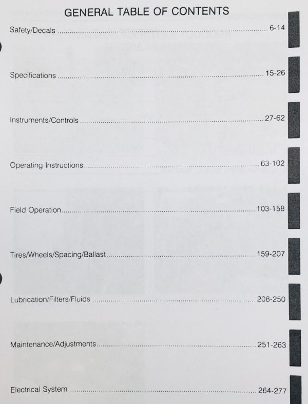 Case Ih Magnum 7130 7140 Tractor Operators Owners Manual Maintenance Book - Image 3