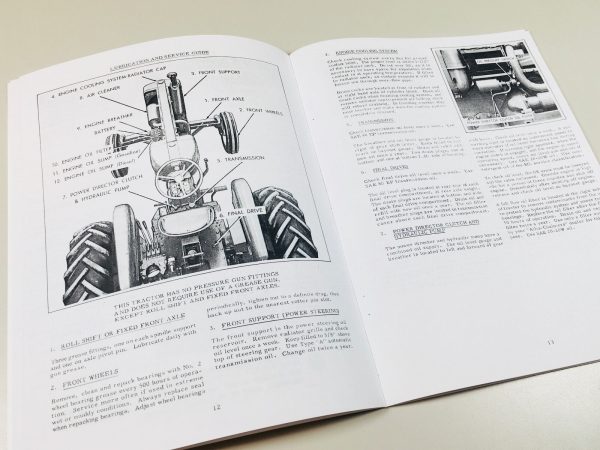 Allis Chalmers D19 D-19 Tractor Owners Operators Manual Maintenance Lubrication - Image 4