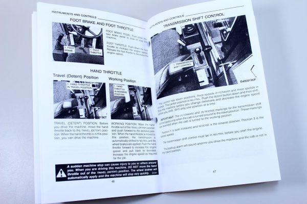 Ji Case 1085C Cruz-Air Excavator Owners Operators Manual Book Maintenance - Image 9