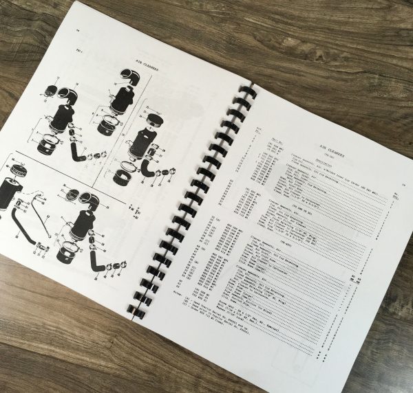 Massey Ferguson 35 Tractor Parts Catalog Manual Book Exploded View Assembly - Image 8