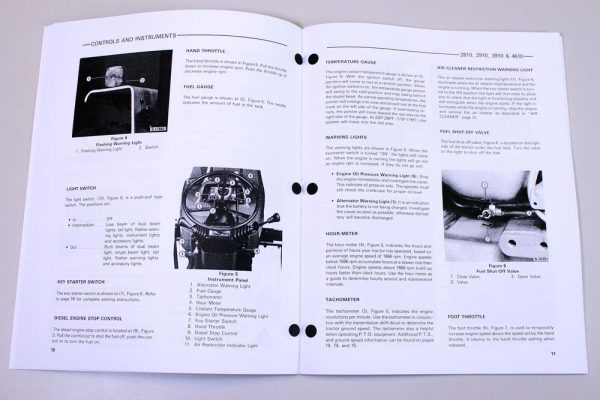 Ford Model 2810 2910 3910 4610 Tractor Owners Operators Manual Maintenance Book - Image 3