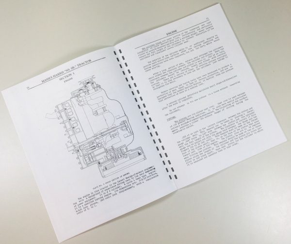 Massey Harris 101 Senior Tractor Service And Operators Manual Repair Technical - Image 8