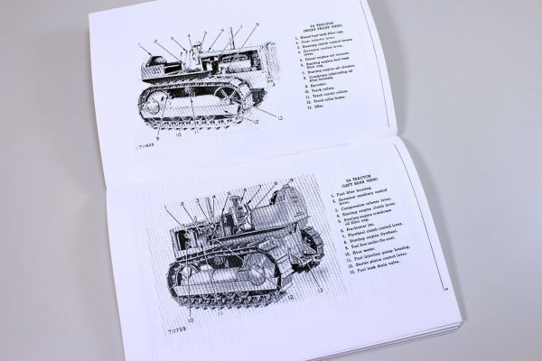 Caterpillar D4 Tractor Operators Owners Manual Book Sn 6U1-Up 7U1-Up Maintenance - Image 3