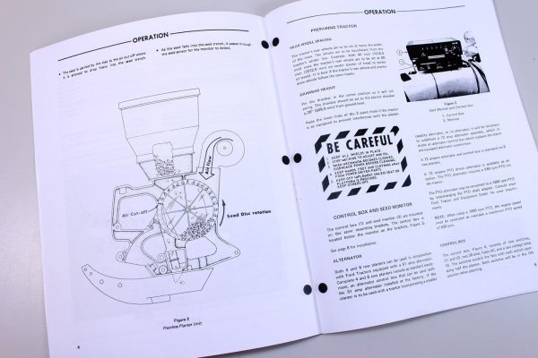 Ford Series 354 Pull Type Plateless Planter Operators Owners Manual New Print - Image 4