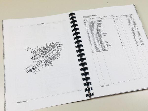 Kubota L4150Dt Tractor Parts Assembly Manual Catalog Exploded Views Numbers - Image 2