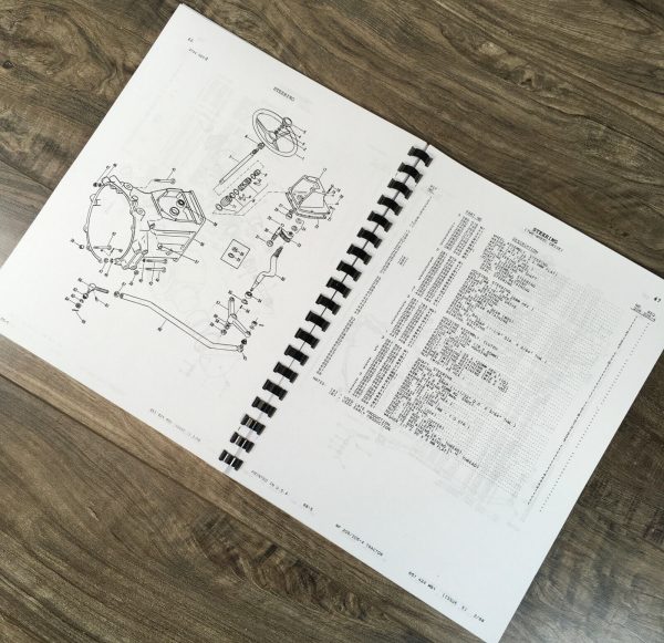 Massey Ferguson 205 205-4 Compact Tractor Parts Manual Catalog Book Schematics - Image 6