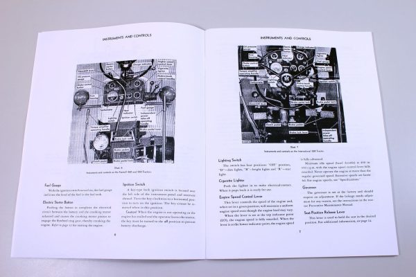 International Farmall Gas 460 560 Tractor Operators Owners Manual Ihc Ih Lube - Image 4