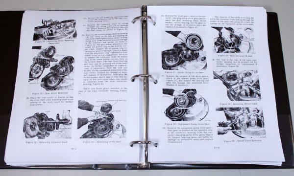 Case 1000D Crawler Tractor Service Repair Manual Parts Catalog In Binder - Image 6