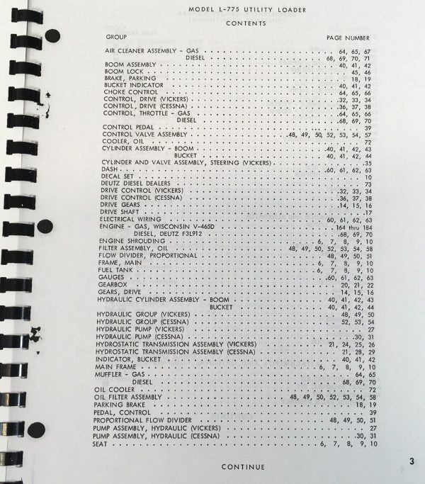 New Holland L775 L-775 Skid Steer Loader Parts Manual Catalog Assembly Schematic - Image 2
