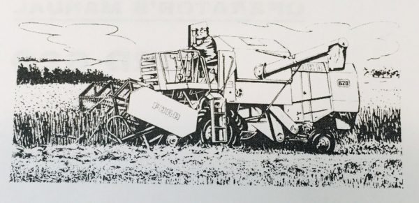 Ford 620 Self-Propelled Combine Operators Manual Set Owners Book Maintenance - Image 4
