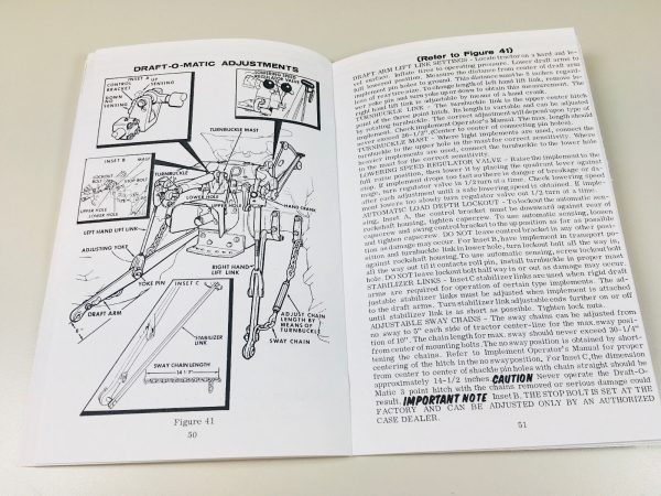 Case 530Ck Wheel Tractor Operators Owners Manual Maintenance Controls - Image 6