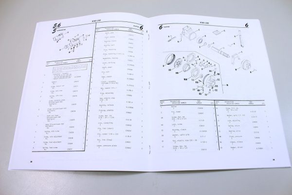 Kohler K161 L161 7Hp Engine Generator Parts Catalog Manual Exploded Views - Image 3