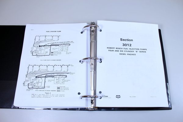 Case 1450 Crawler Loader Dozer Service Manual Technical Repair Shop Book - Image 6