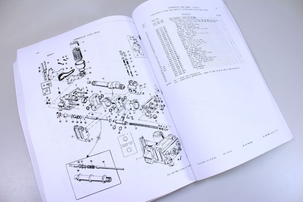 Massey Ferguson Mf 40 Tractor Parts Catalog Manual Book Exploded Views Numbers - Image 7