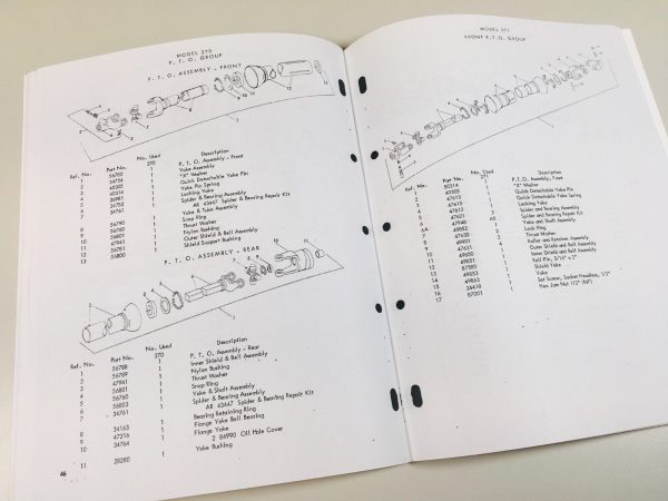 New Holland 270 Baler Parts Catalog Operators Manual Owners Assembly Book - Image 6