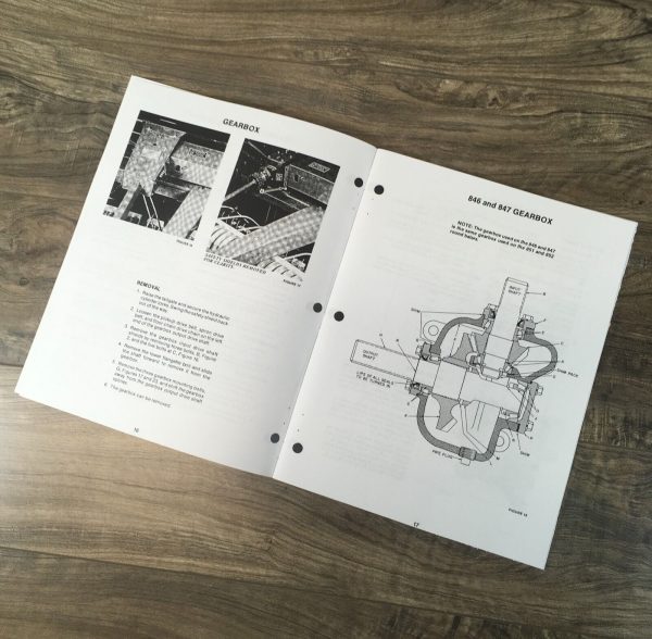 New Holland 847 Round Baler Service Manual Parts Catalog Repair Shop Book NH - Image 5