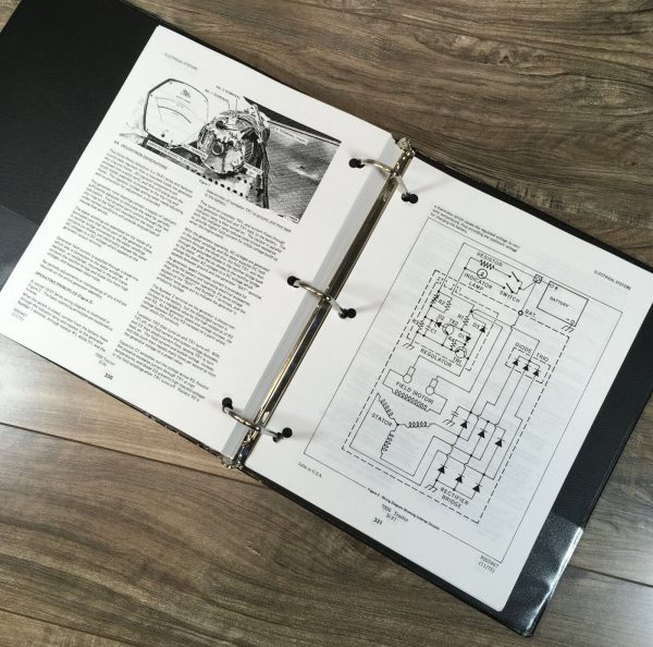 Allis Chalmers 7000 Tractor Service Manual Repair Shop Technical Book Overhaul - Image 9