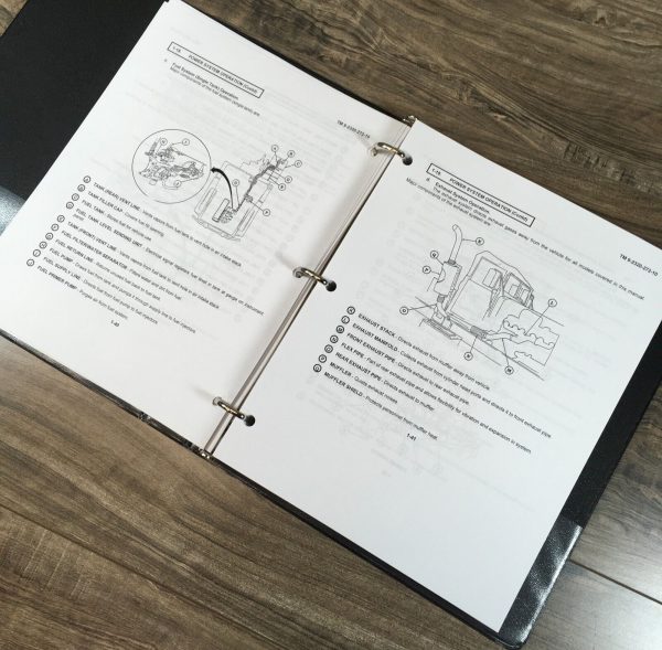 5 Ton M923 M923A1 M923A2 M925 M925A1 Cargo Dump Truck Operators Manual Book - Image 5