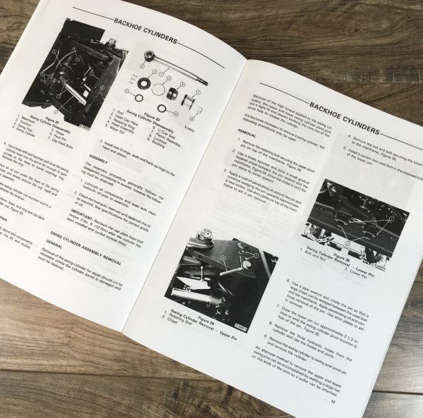 Ford Series 764 Backhoe Service Manual Repair Shop Technical Book Workshop - Image 10