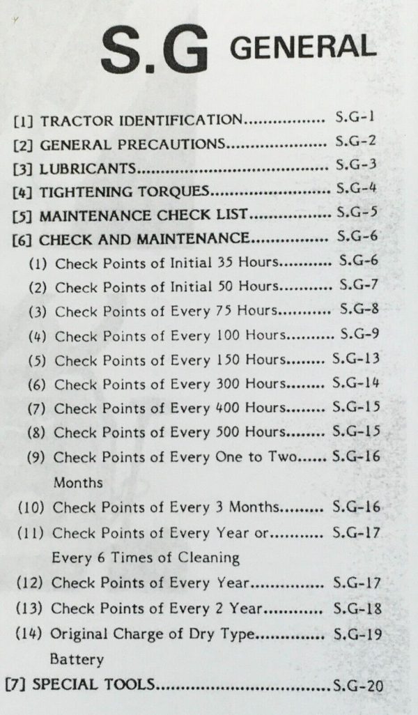 Kubota B7200E Service Manual Parts Catalog Operators Repair Workshop 2WD - Image 4