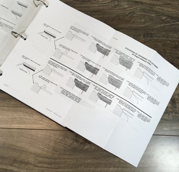 Case 1085B 1086B Excavator Cruz Air Service Technical Manual Repair Shop Binder - Image 5