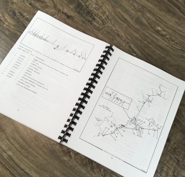 Allis Chalmers Hd21A Crawler Tractor Parts Operators Manual Owners Schematics - Image 9