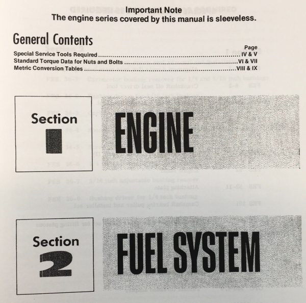 International 2400B Loader Backhoe Tractor Service Part Operator Manual Set C157 - Image 3