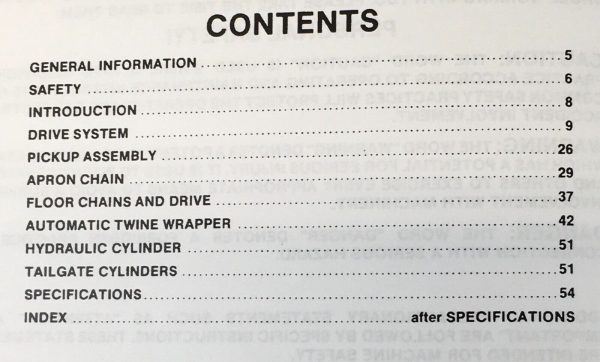 New Holland 846 Round Baler Service Manual Parts Catalog Operators Repair Shop - Image 2