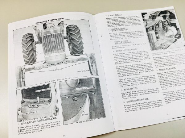 Set Allis Chalmers D-17 Series Iv Tractor Service Repair Owners Operators Manual - Image 7