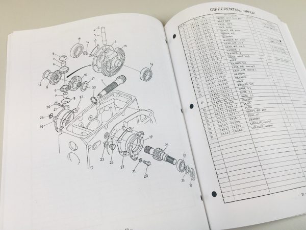 Kubota L175 Tractor Parts Assembly Manual Catalog - Image 5