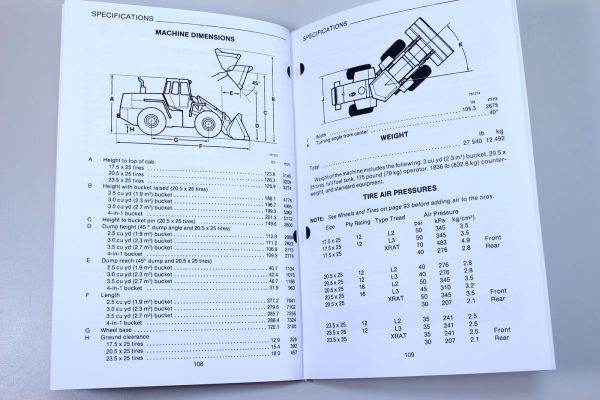 J I Case W30 W 30 Loader Operators Owners Manual Tractor Articulating 9-8721 - Image 9