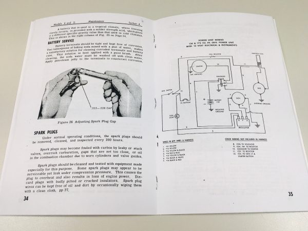 Ford E134 D172 Industrial Engines & Power Units Owners Operators Manual 4 Cyl - Image 8