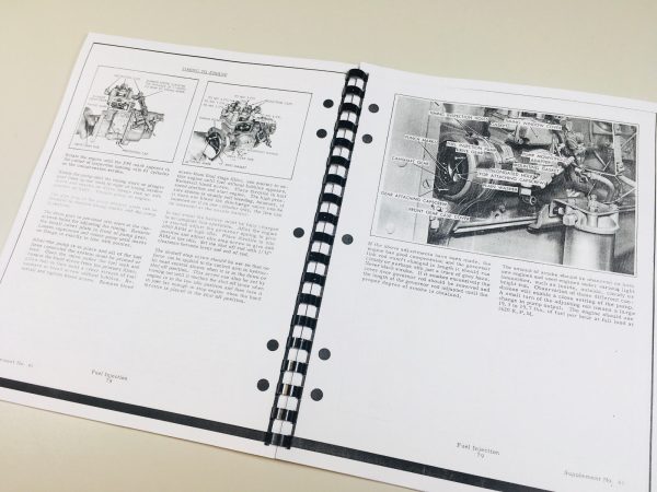 Allis Chalmers Fuel Injection Data Cp Tractor Service Manual - Image 9